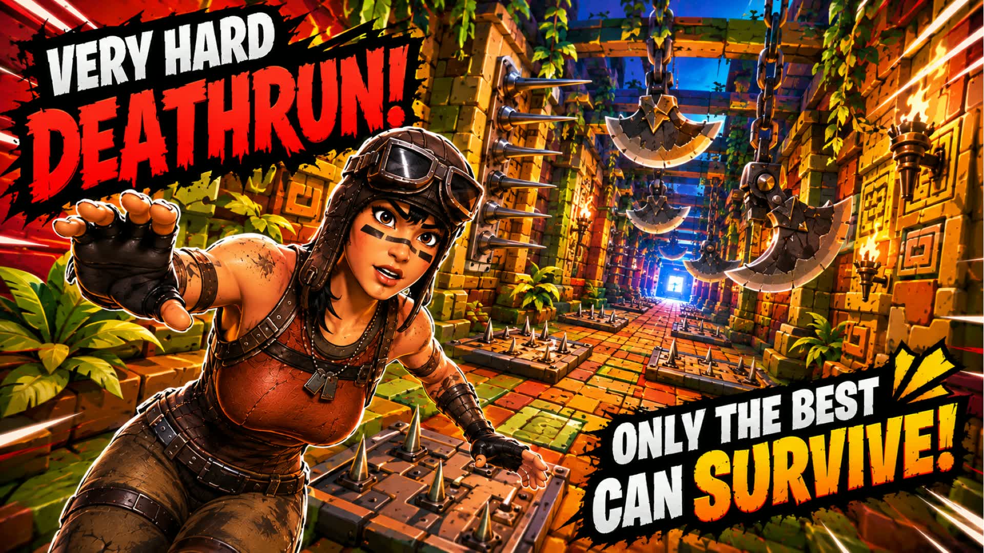 Temple Deathrun β Fortnite Creative map