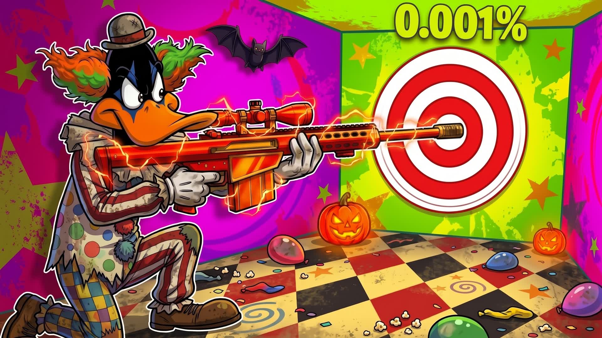 🧟CLOWN ESCAPE TRICKSHOT 80 Levels 🧠 — Fortnite Creative map