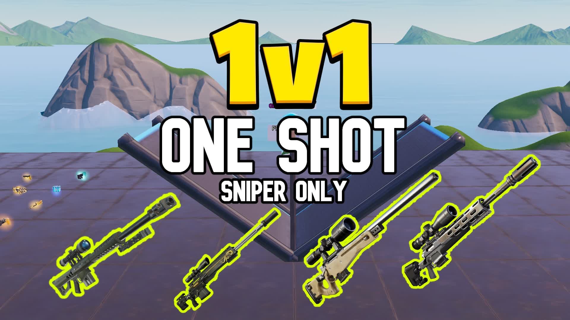 1V1 Only Sniper 🎯 — Fortnite Creative map