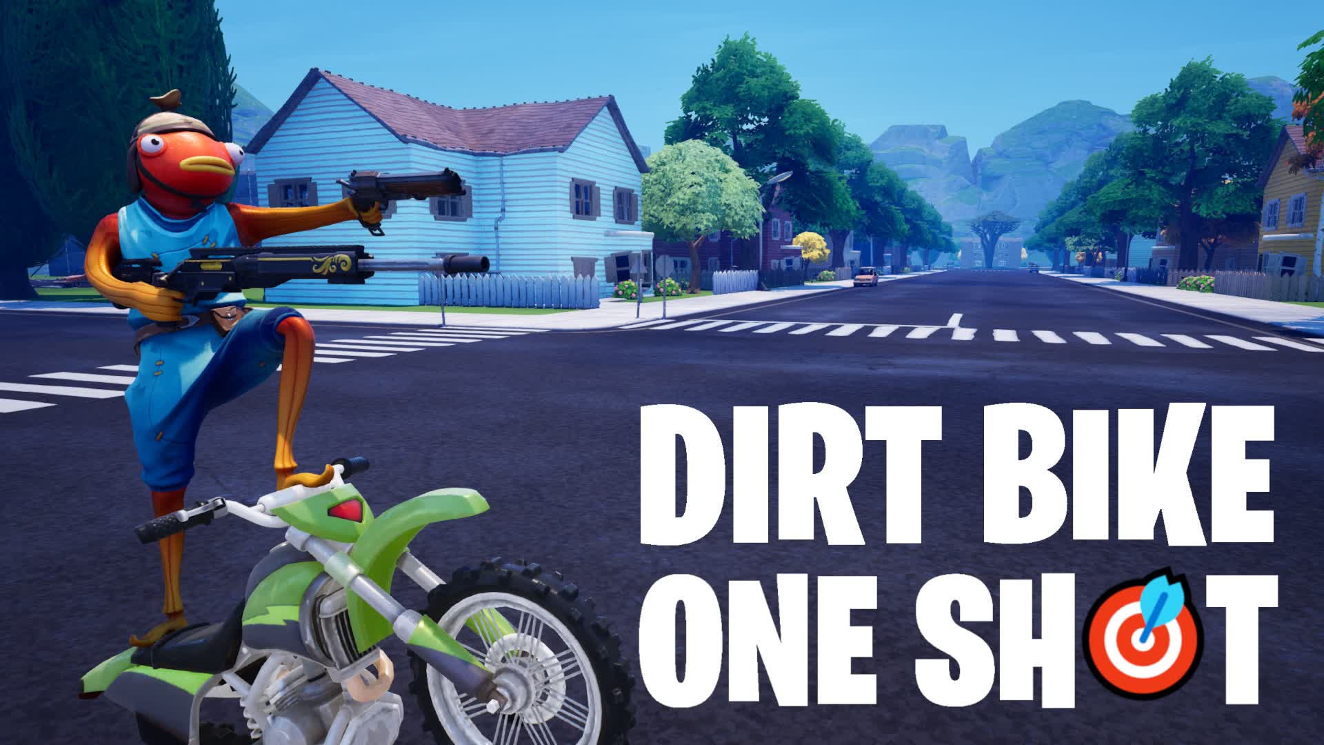DIRT BIKE ONE SHOT π― β Fortnite Creative map
