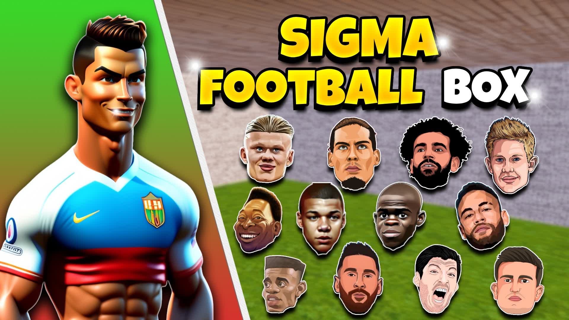 SIGMA FOOTBALL BOX FIGHTS📦 — Fortnite Creative map