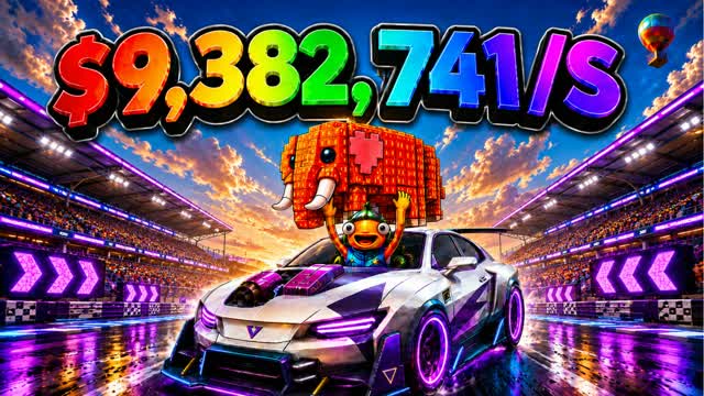 Drive For Brainrots β Fortnite Creative map