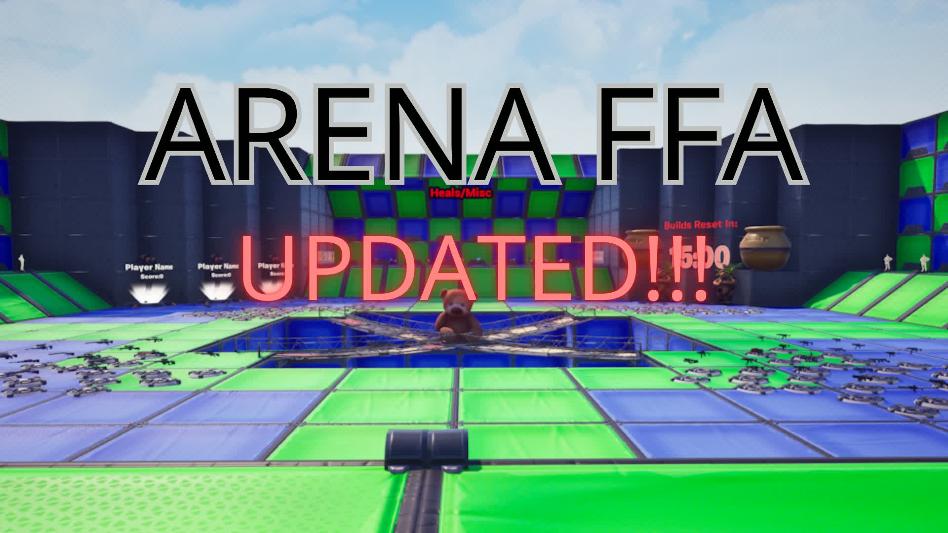 Arena FFA — Fortnite Creative map
