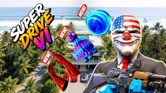GRAND FIGHTING DRIVE CITY β Fortnite Creative map