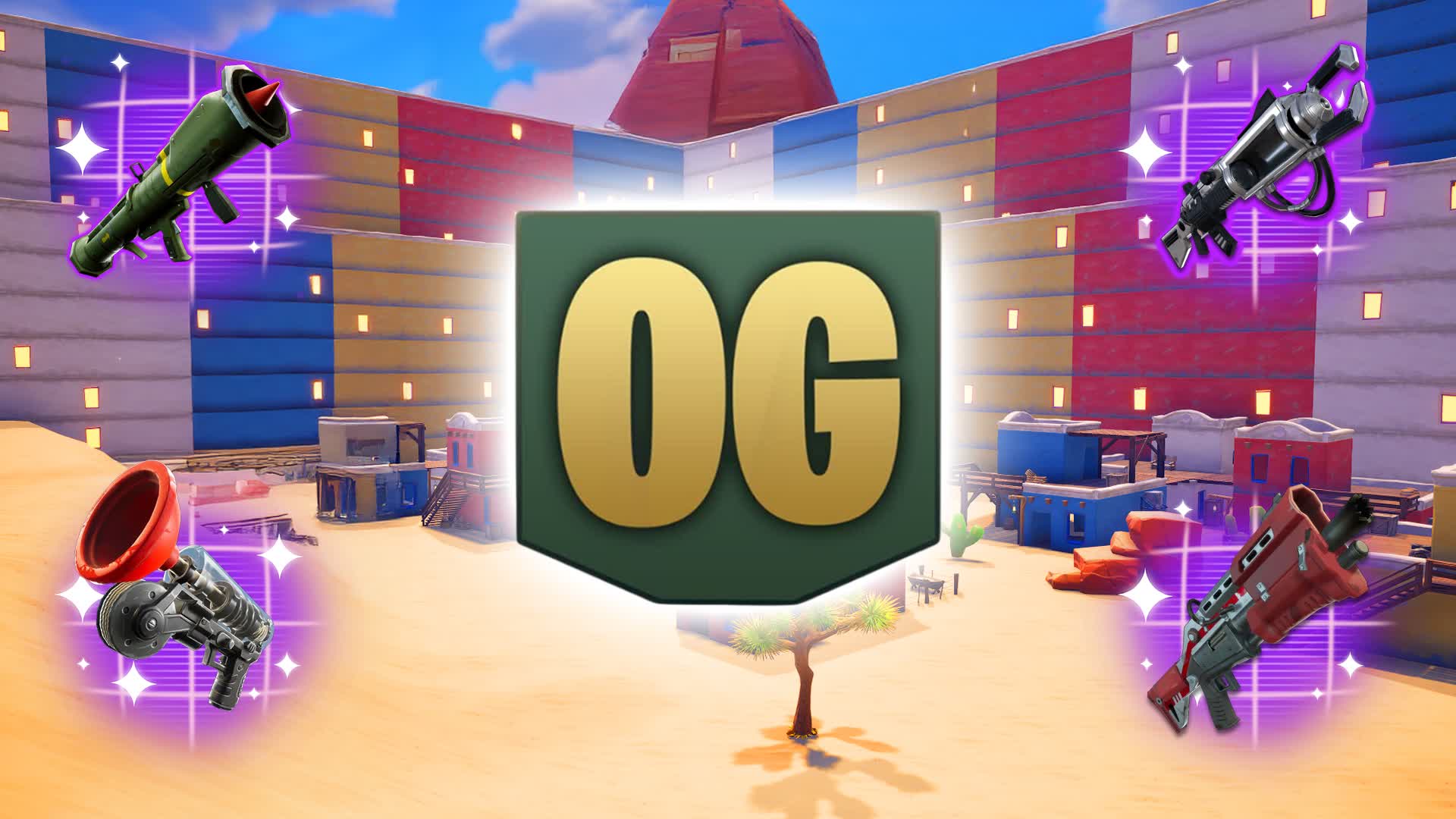 Desert Zone Wars — Fortnite Creative map
