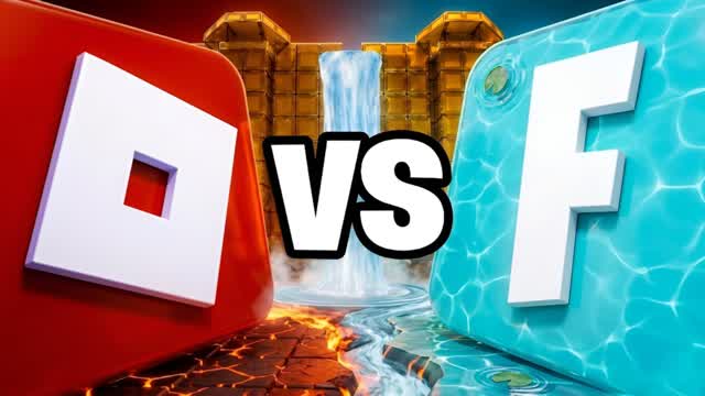 RED VS BLUE π΄π΅ SECRET POWER π€«β‘ β Fortnite Creative map