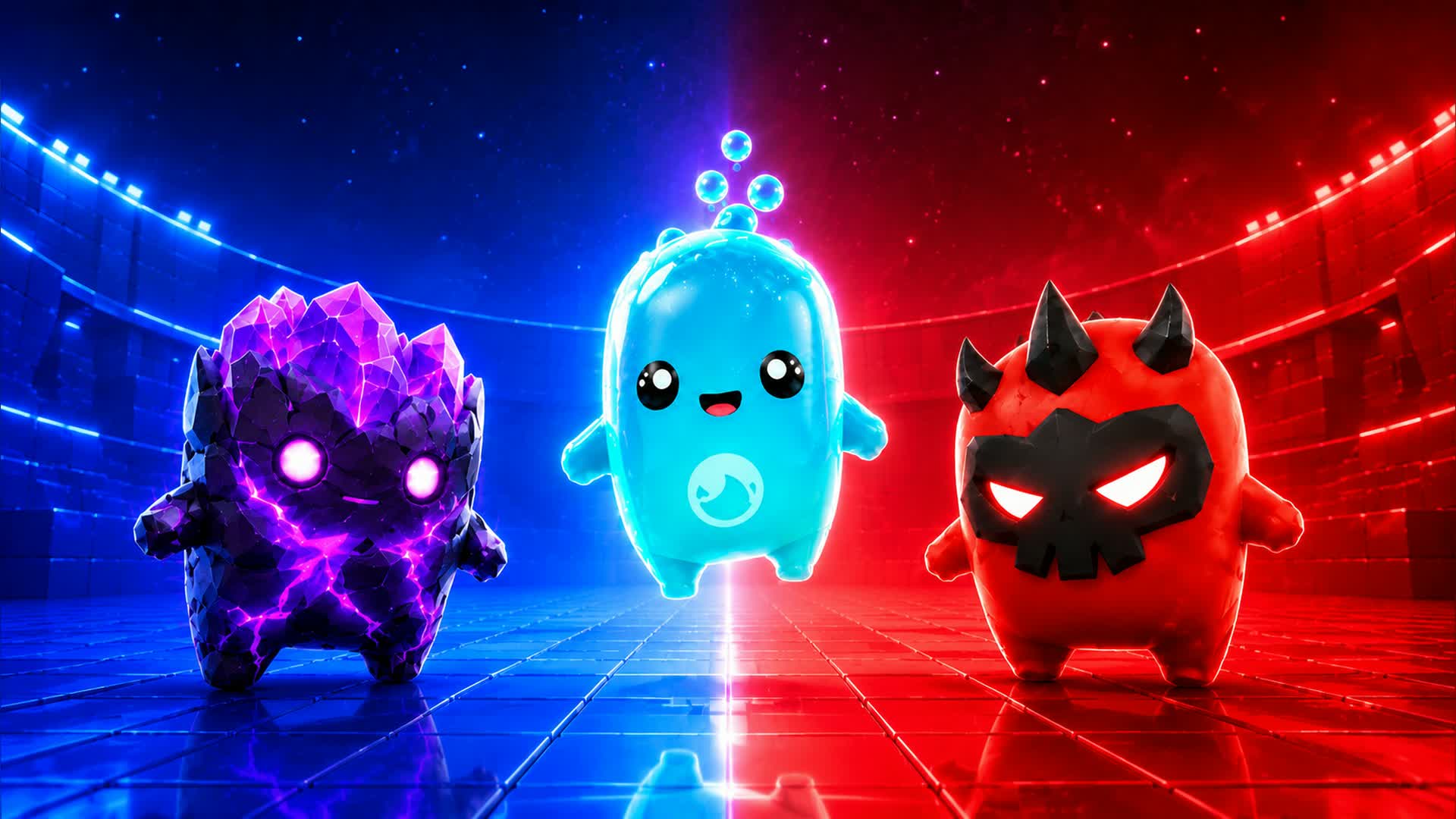 RED VS BLUE SHATTER MODE π΄π΅ β Fortnite Creative map