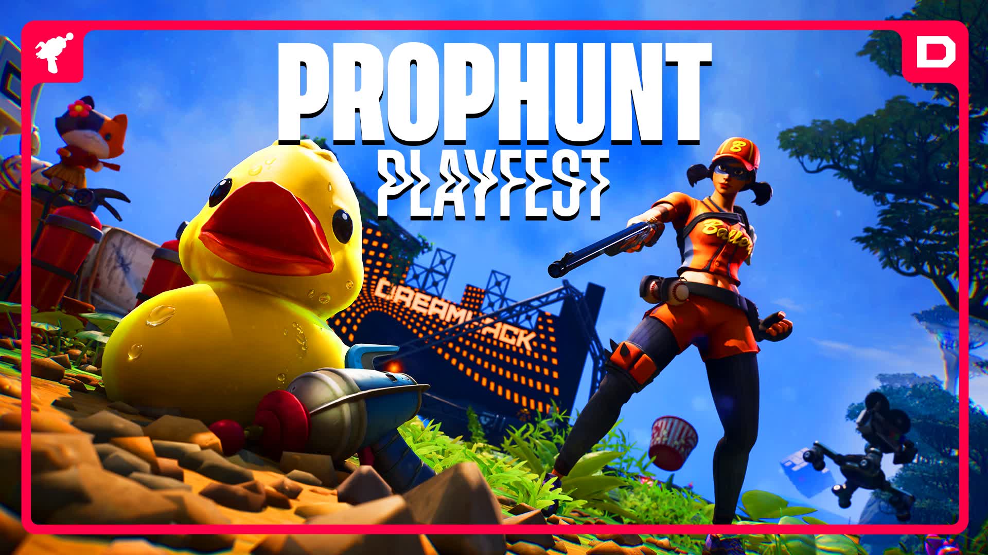 PROP HUNT PLAYFEST β Fortnite Creative map