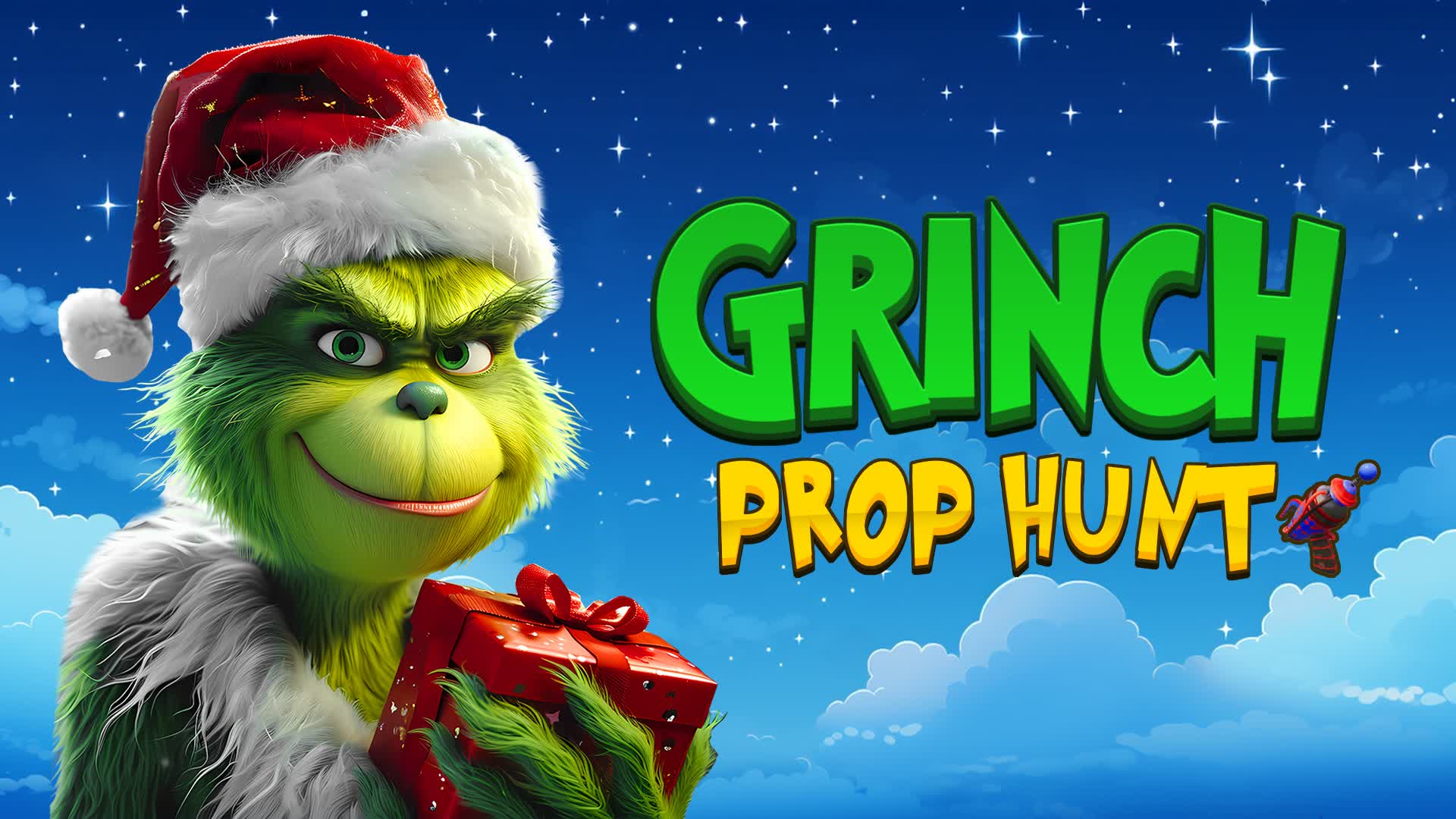 GRINCH'S CAVE - PROP HUNT — Fortnite Creative map
