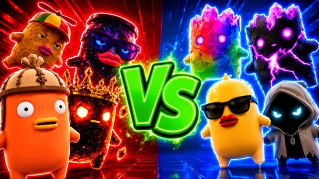 CHARGE RED VS BLUE π΄π΅ β Fortnite Creative map
