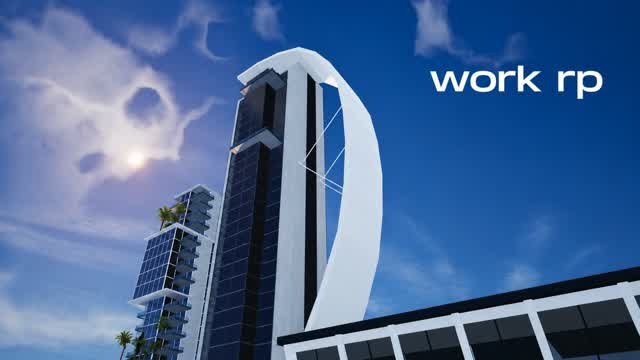 🌴 ∫ WORK RP — Fortnite Creative map