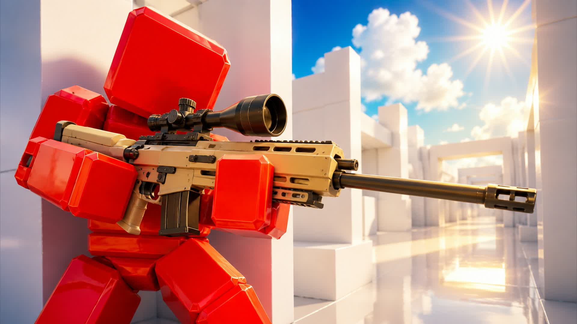 RED VS BLUE VOLT PATH π΄π΅ β Fortnite Creative map