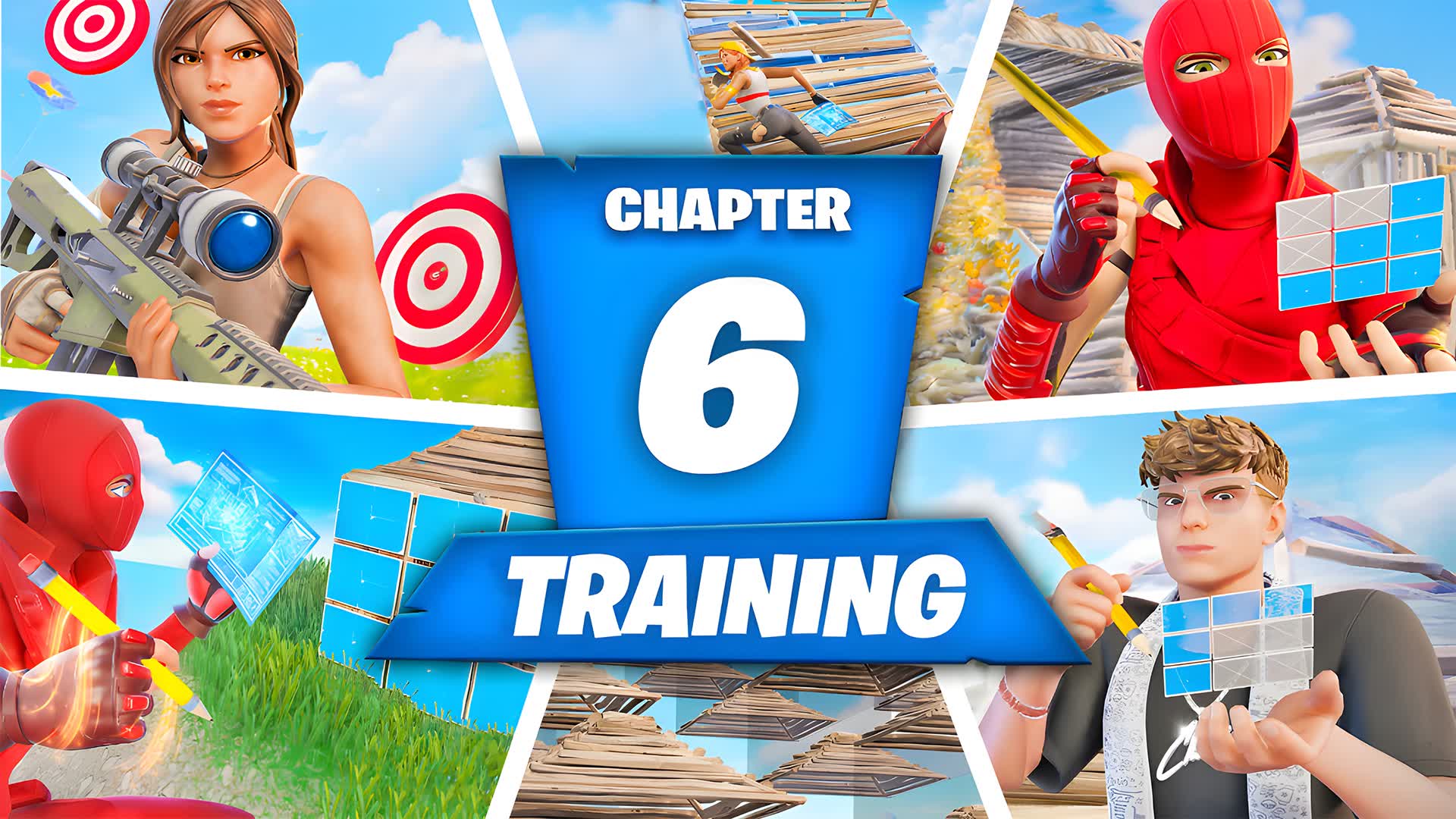 🎯Edit Aim Piece Control & 1v1🎯 — Fortnite Creative map