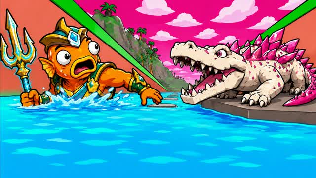 ESCAPE THE TIDE FOR BRAINROTS β Fortnite Creative map