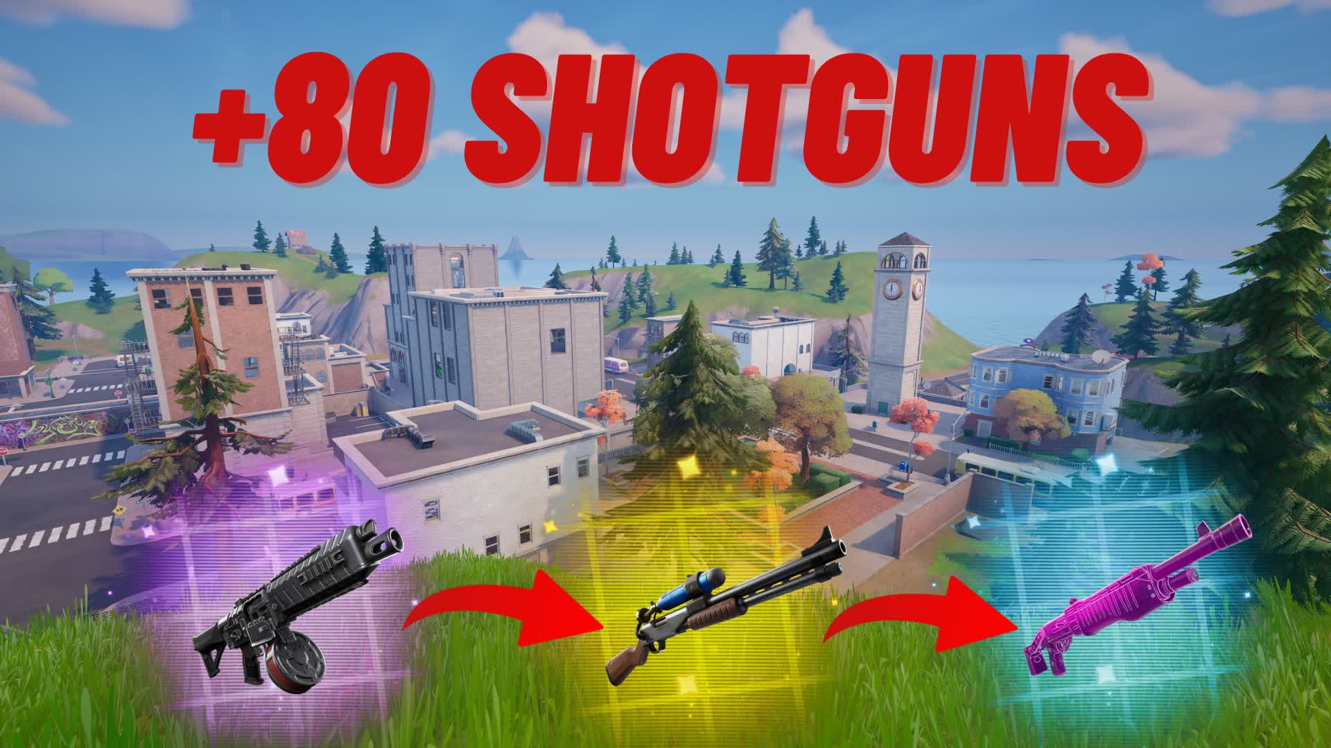 SHOTGUN GUN GAME — Fortnite Creative map