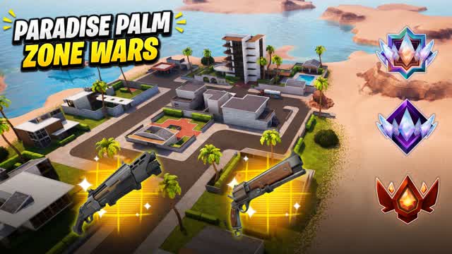π― Paradise Palm Zone Wars π β Fortnite Creative map