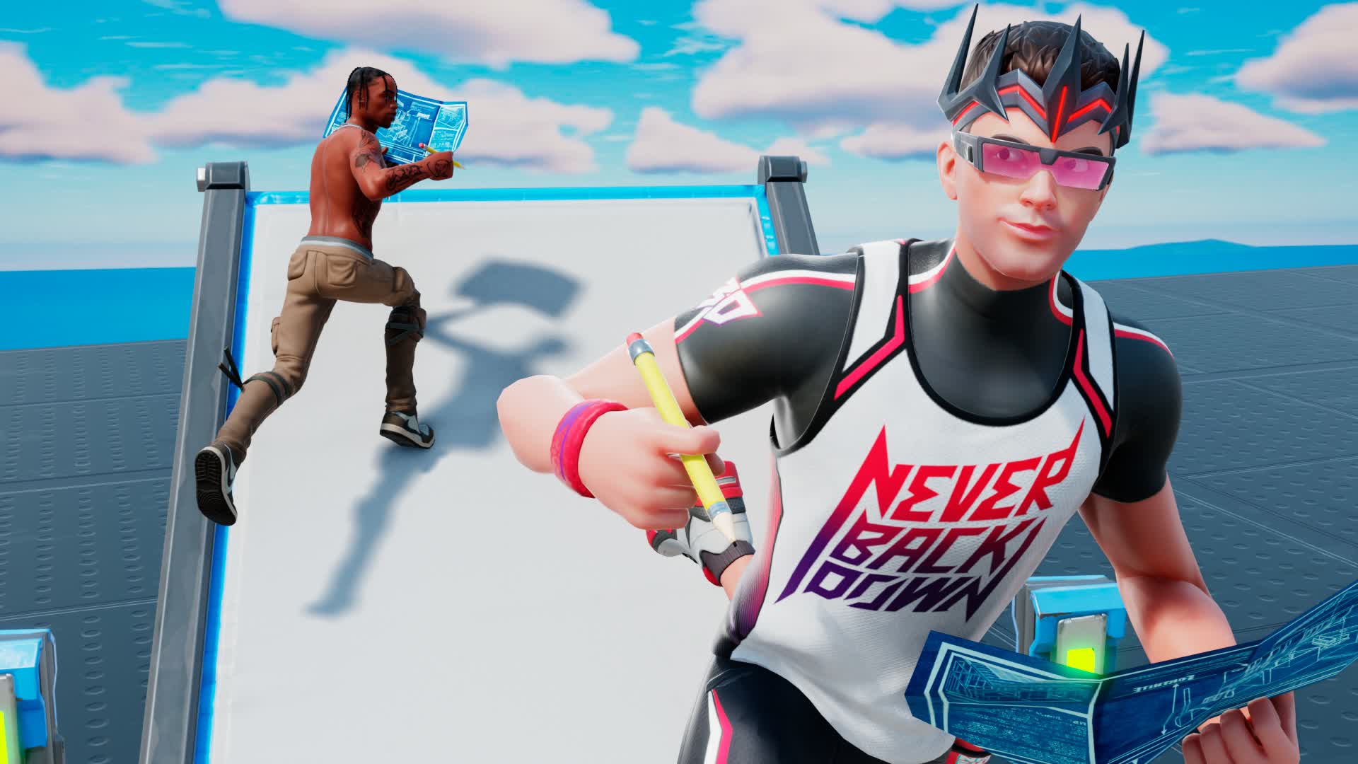 1V1 BUILD FIGHTS 🎯 — Fortnite Creative map