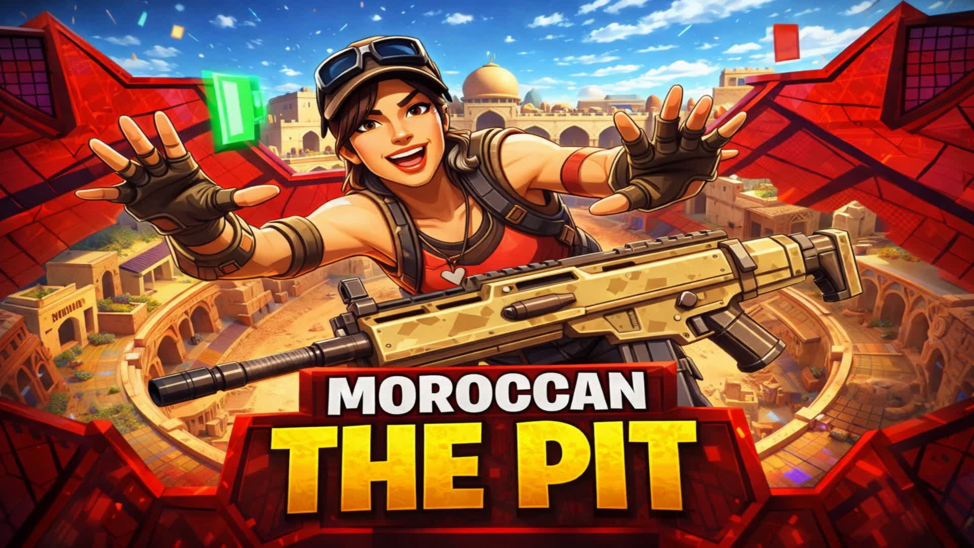 Moroccan PIT - Free for All — Fortnite Creative map