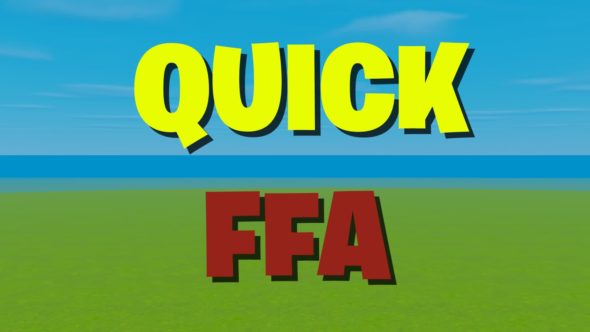 QUICK FFA - 1v1v1v1v1 — Fortnite Creative map