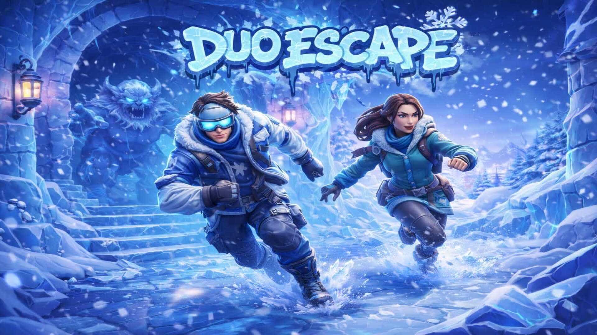 Winter Duo Escape — Fortnite Creative map