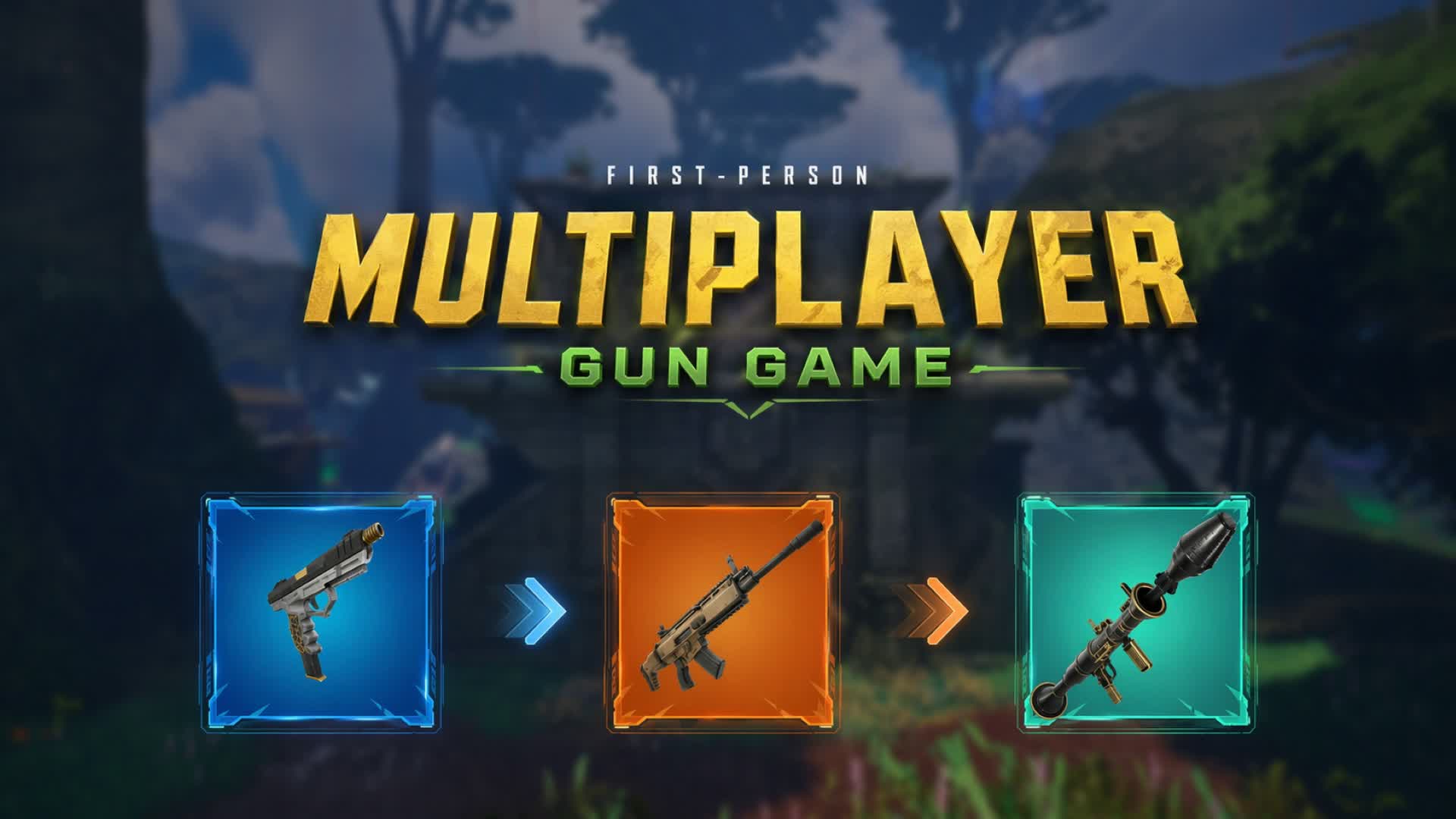 Multiplayer - GUN GAME — Fortnite Creative map