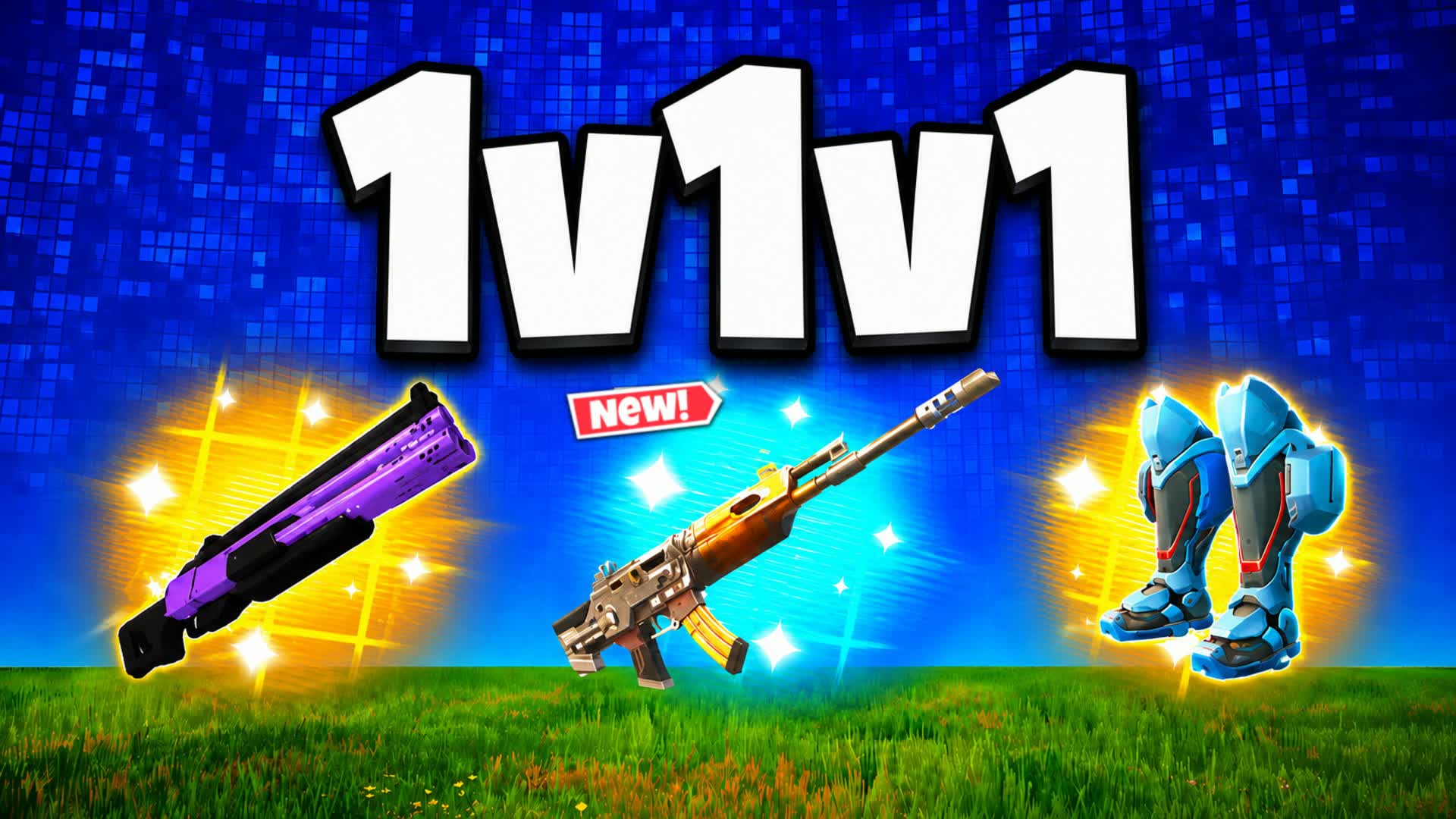 SUPER GUNS 1V1V1 โ Fortnite Creative map