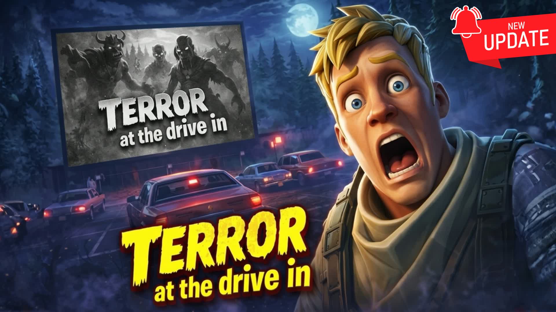 Terror At The Drive In — Fortnite Creative map