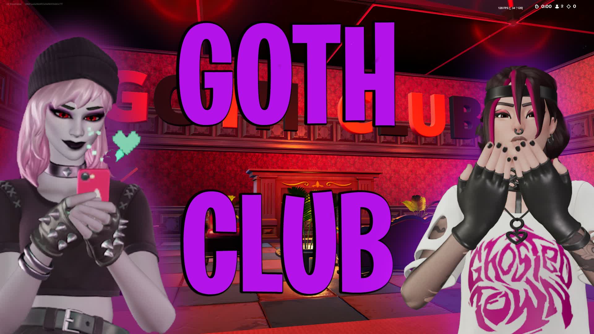 💜Goth Club🖤 — Fortnite Creative map