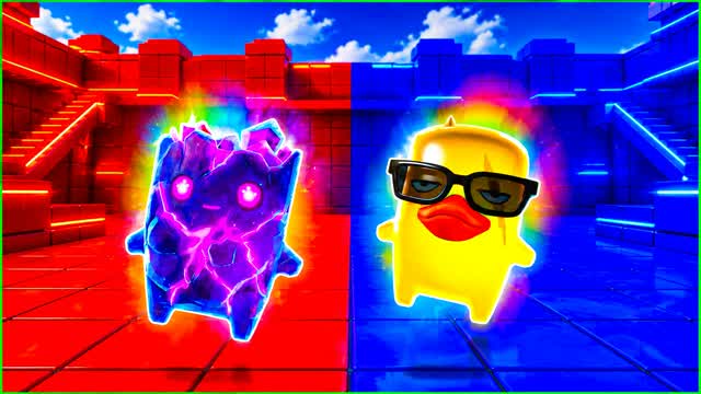 RED VS BLUE BELLONE GIAMMY!!! — Fortnite Creative map