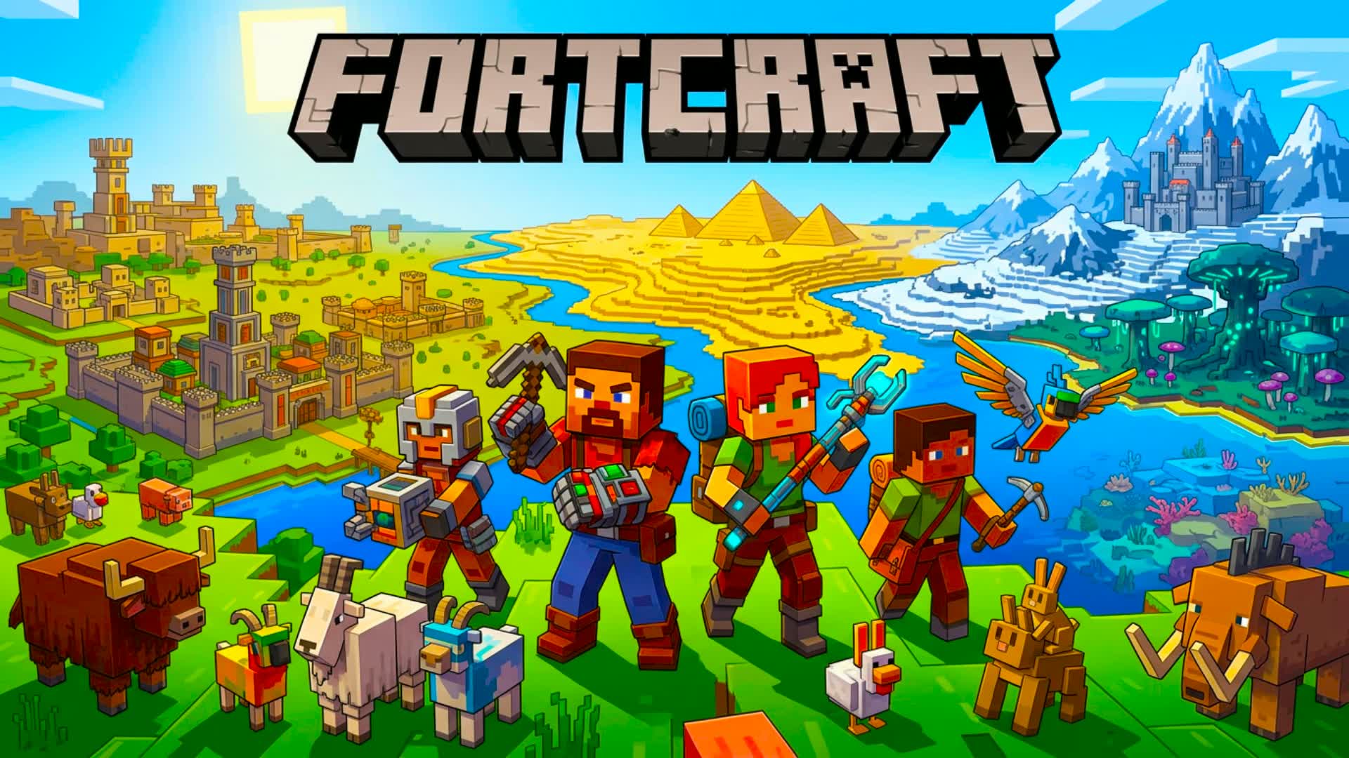 RED VS BLUE 🔴🔵ADVENTURE — Fortnite Creative map