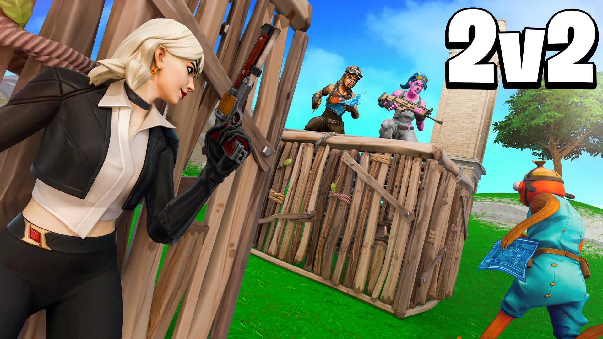 سكرمز المعركة🌀-Final storm 2v2🌀 — Fortnite Creative map