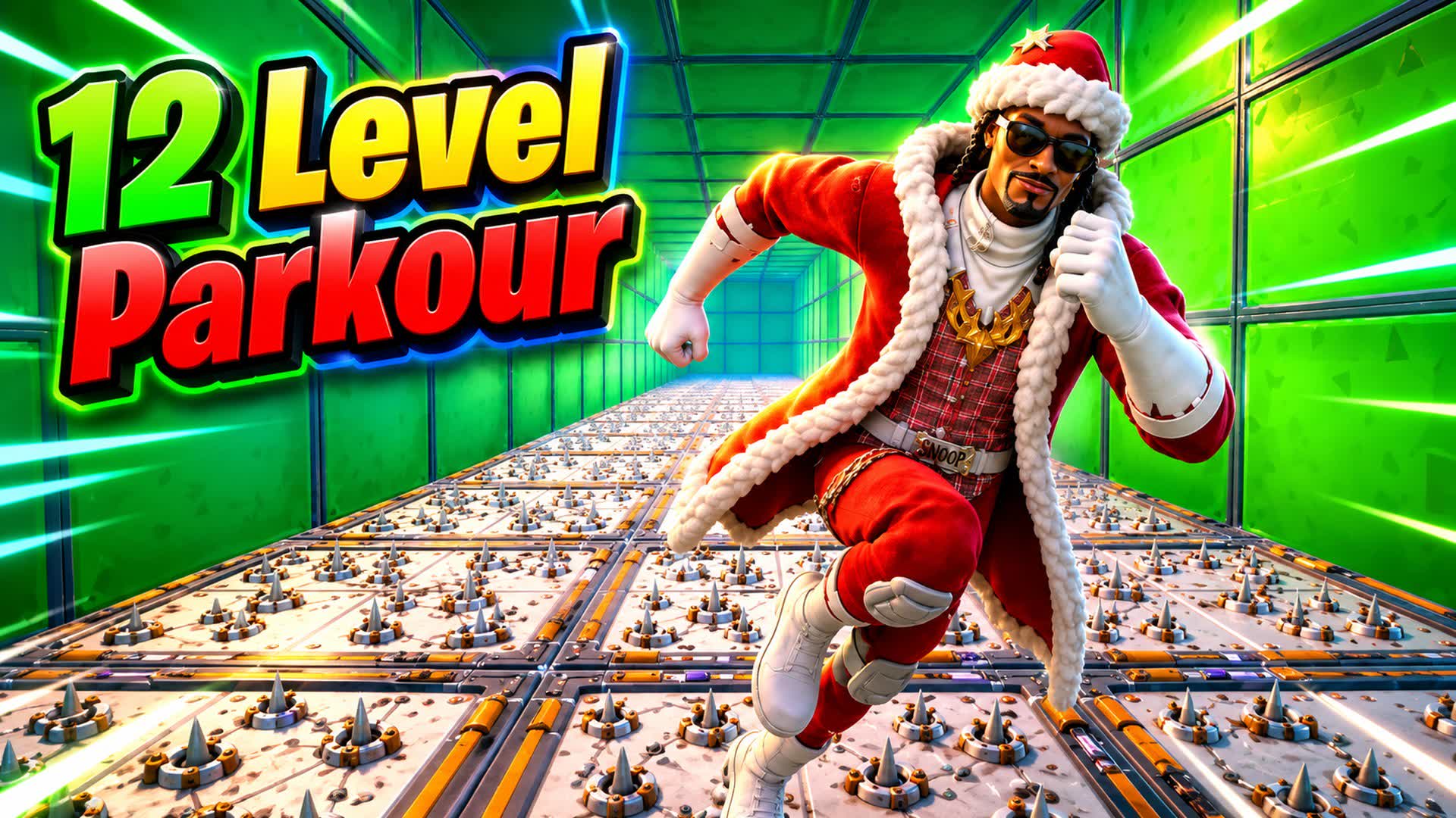 TD 12 Level Parkour ( 4207 ) — Fortnite Creative map