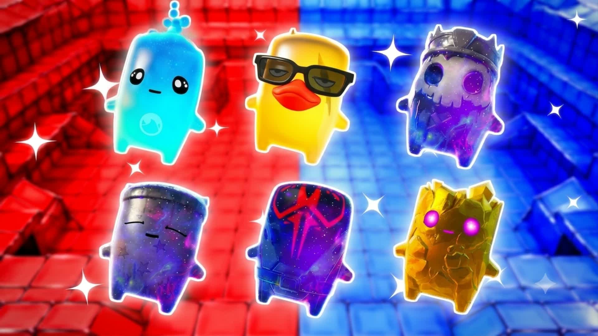 RED VS BLUE VINNI — Fortnite Creative map
