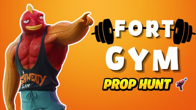 PROP HUNT - GYM โ Fortnite Creative map