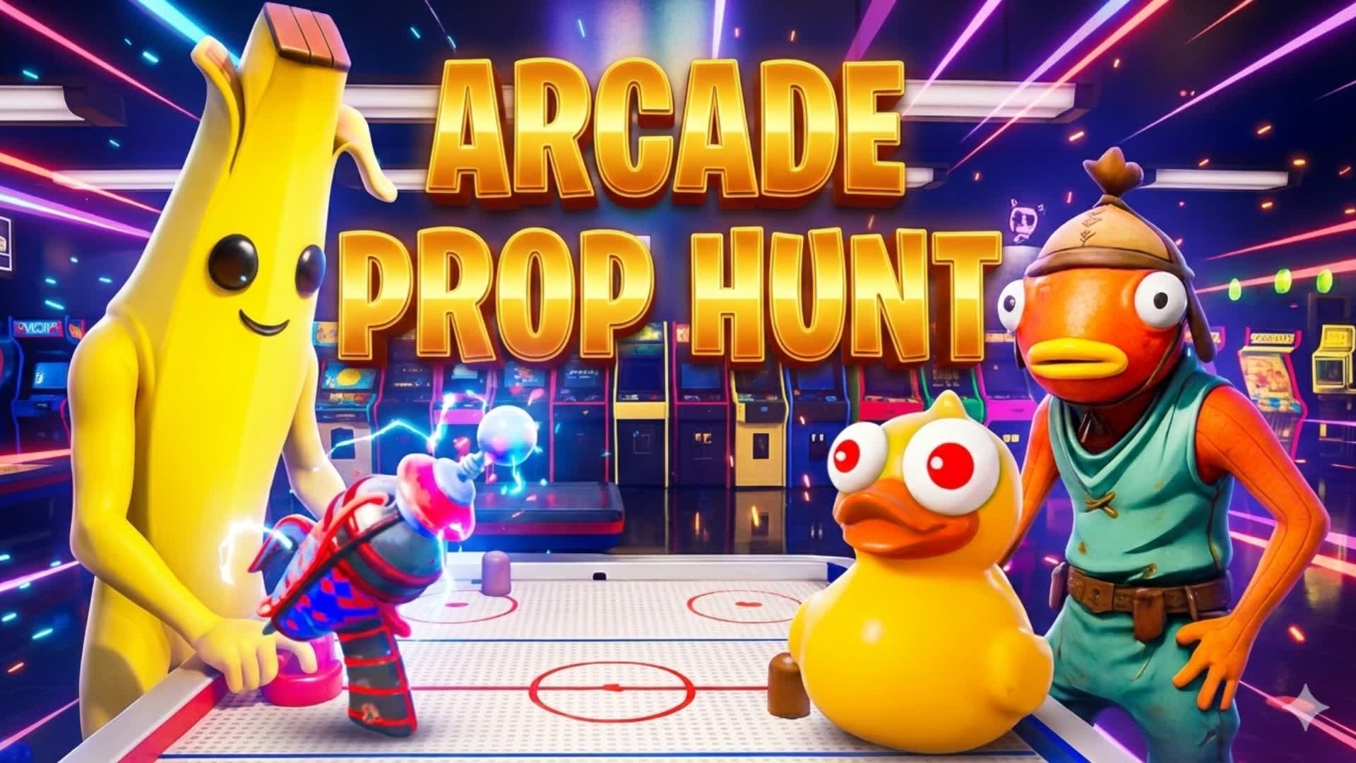 ARCADE PROP HUNT AFTERDARK ๐น๏ธ โ Fortnite Creative map