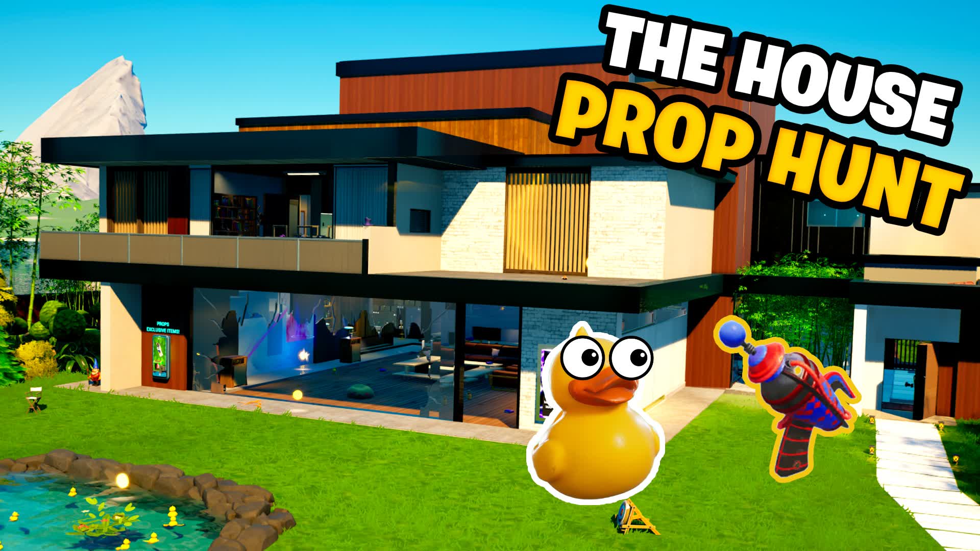 The House Prop Hunt 🏡 — Fortnite Creative map