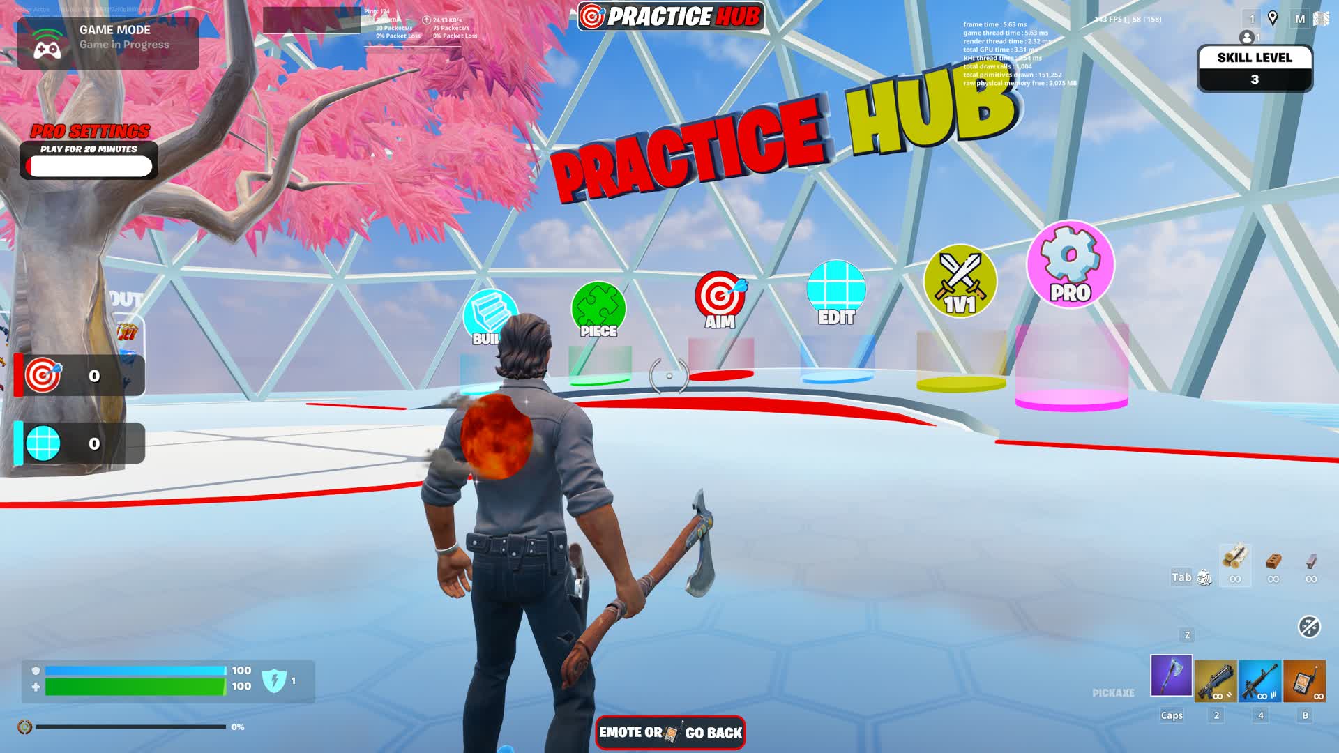QOYAR PRO PRACTICE — Fortnite Creative map