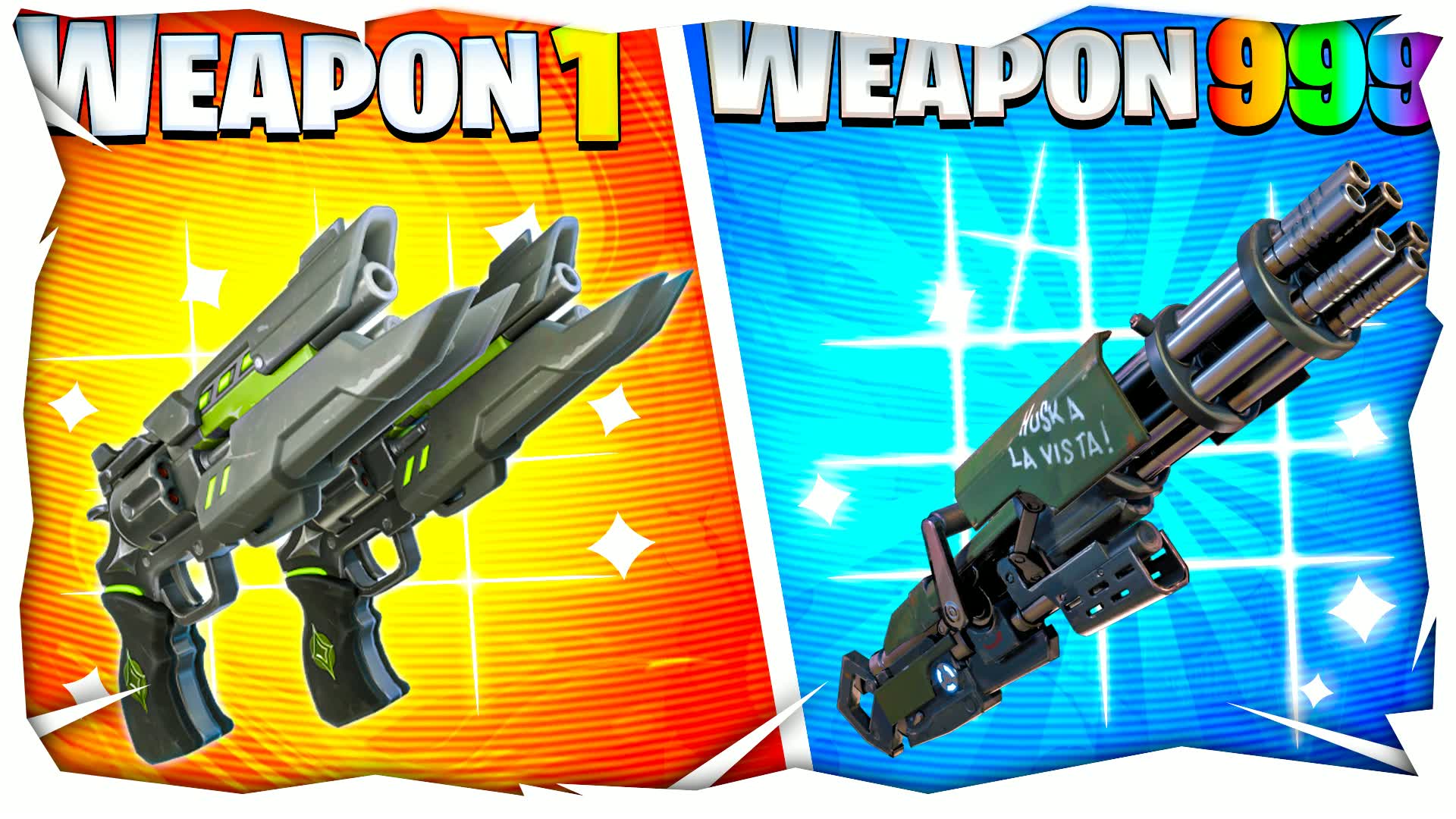 CRAZY GUNS🔫GUN GAME🎯ONE SHOT⭐️ — Fortnite Creative map