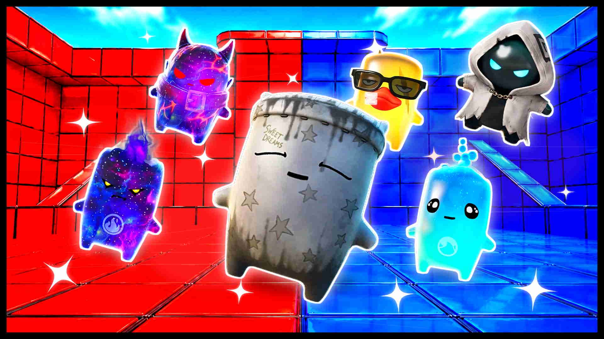 BLUE VS RED IMPACT WING π΅π΄ β Fortnite Creative map