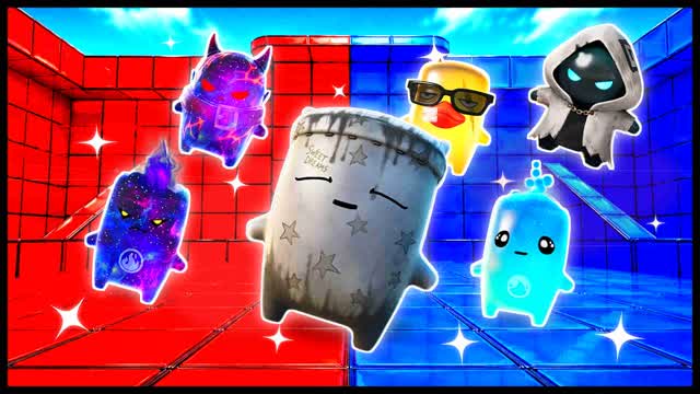 BLUE VS RED IMPACT WING π΅π΄ β Fortnite Creative map