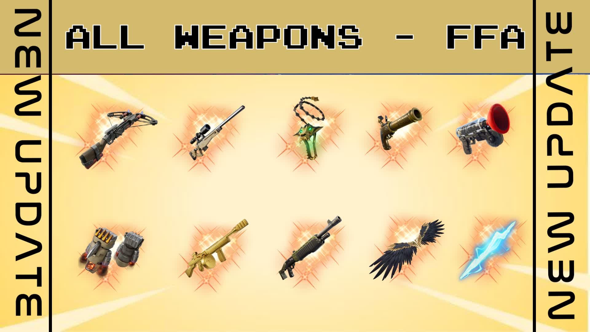 ⭐EVERY WEAPON - FREE FOR ALL⭐ — Fortnite Creative map