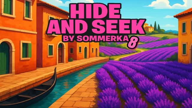 HIDE AND SEEK by Sommerka 8 — Fortnite Creative map