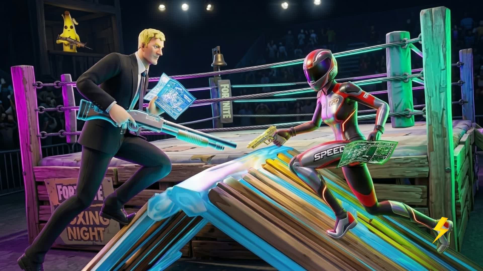 BOX FIGHTS BOXING EVENT🥊 — Fortnite Creative map