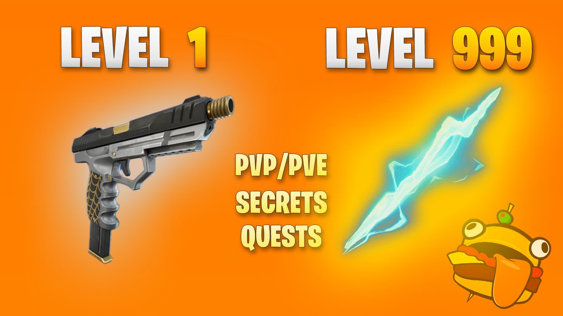 GUN GAME ONE SHOT — Fortnite Creative map