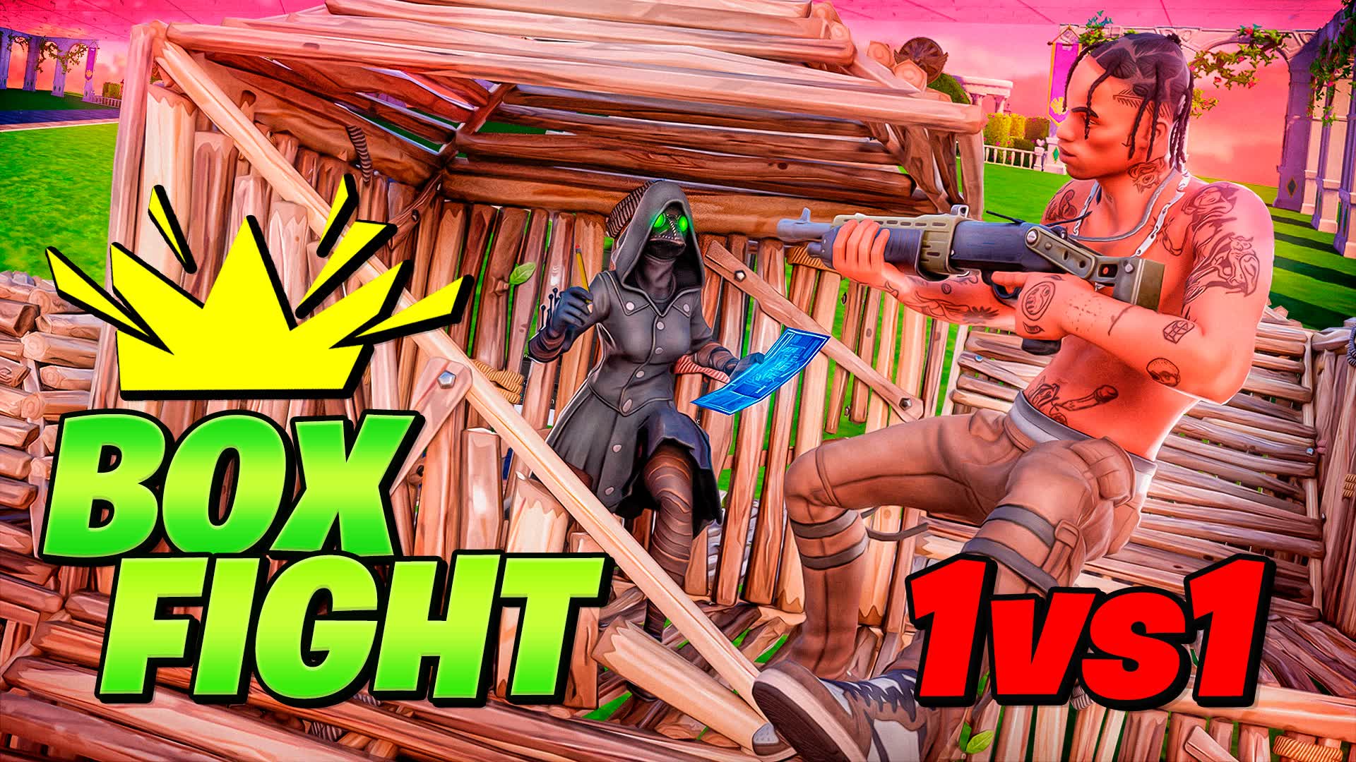 BOX FIGHT 1 VS 1 — Fortnite Creative map