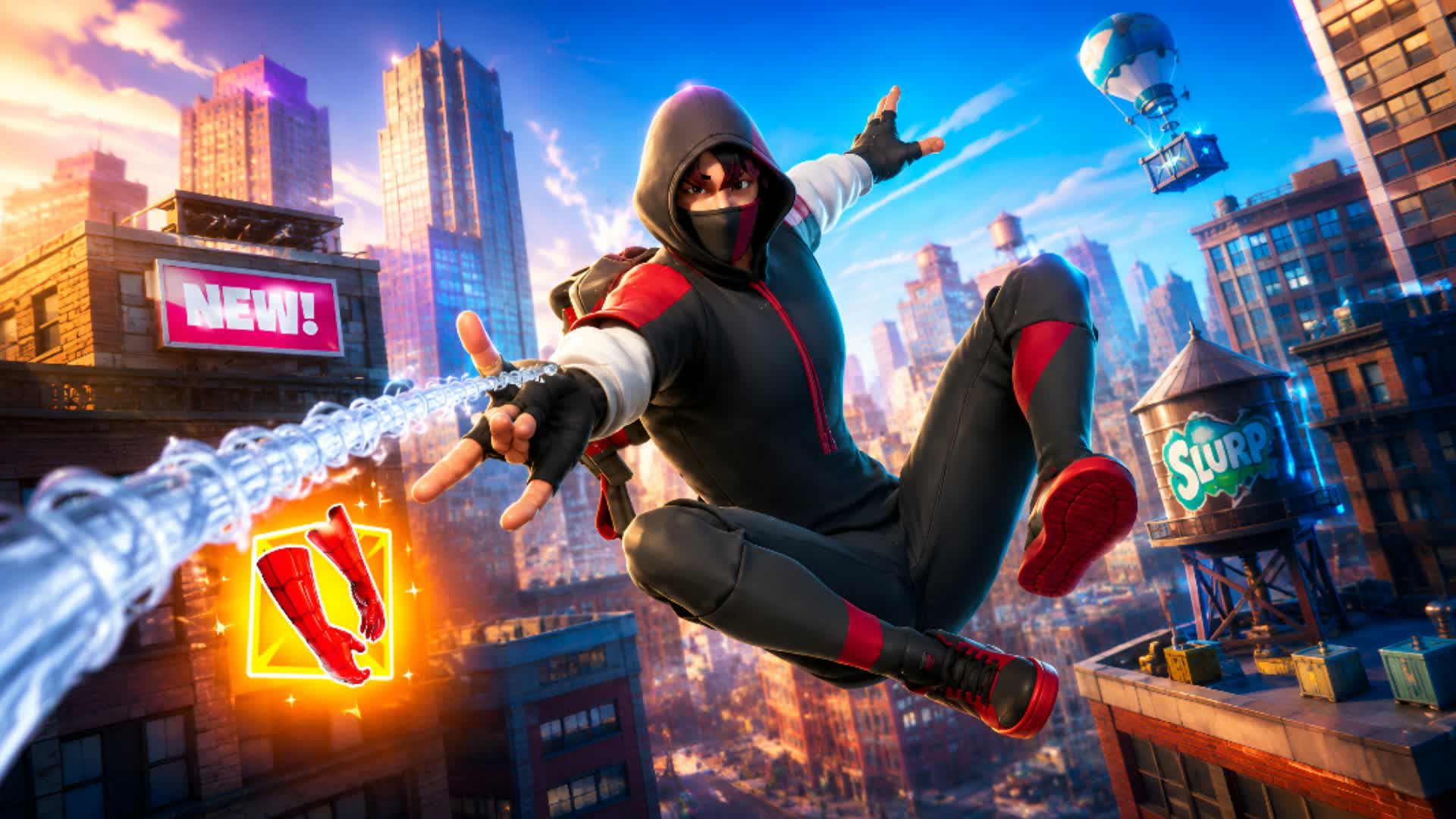 spider man saving the world — Fortnite Creative map