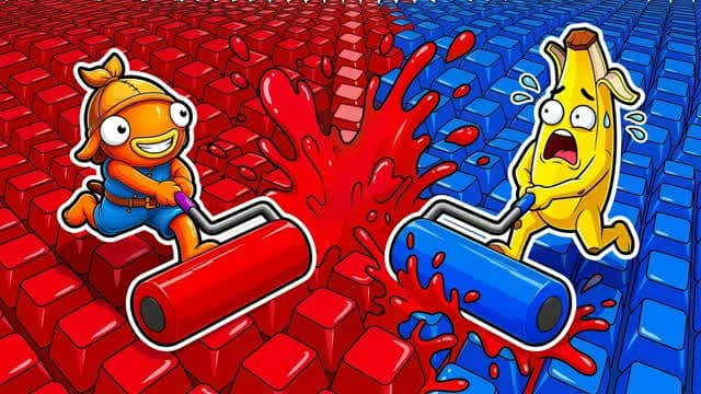 KEYBOARD RED VS BLUE — Fortnite Creative map