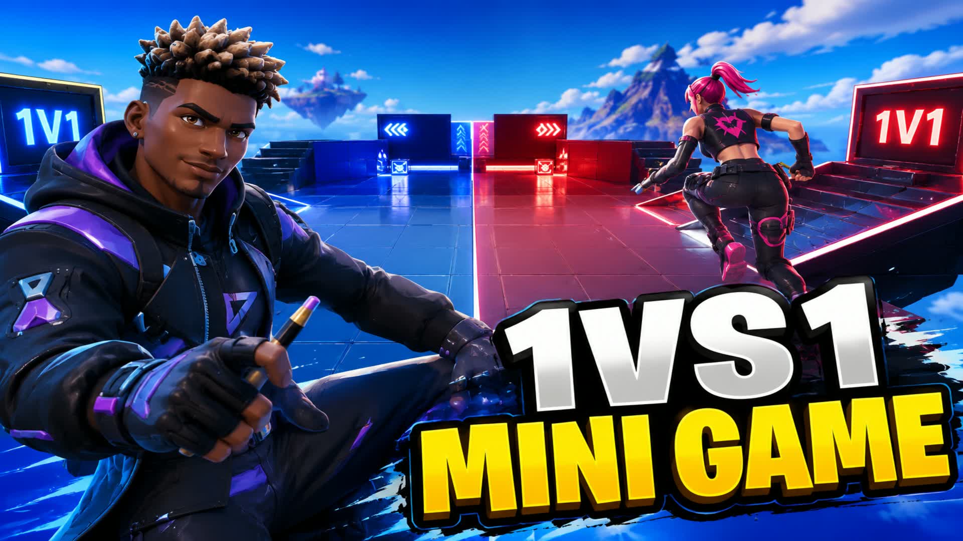 1vs1 Mini game — Fortnite Creative map