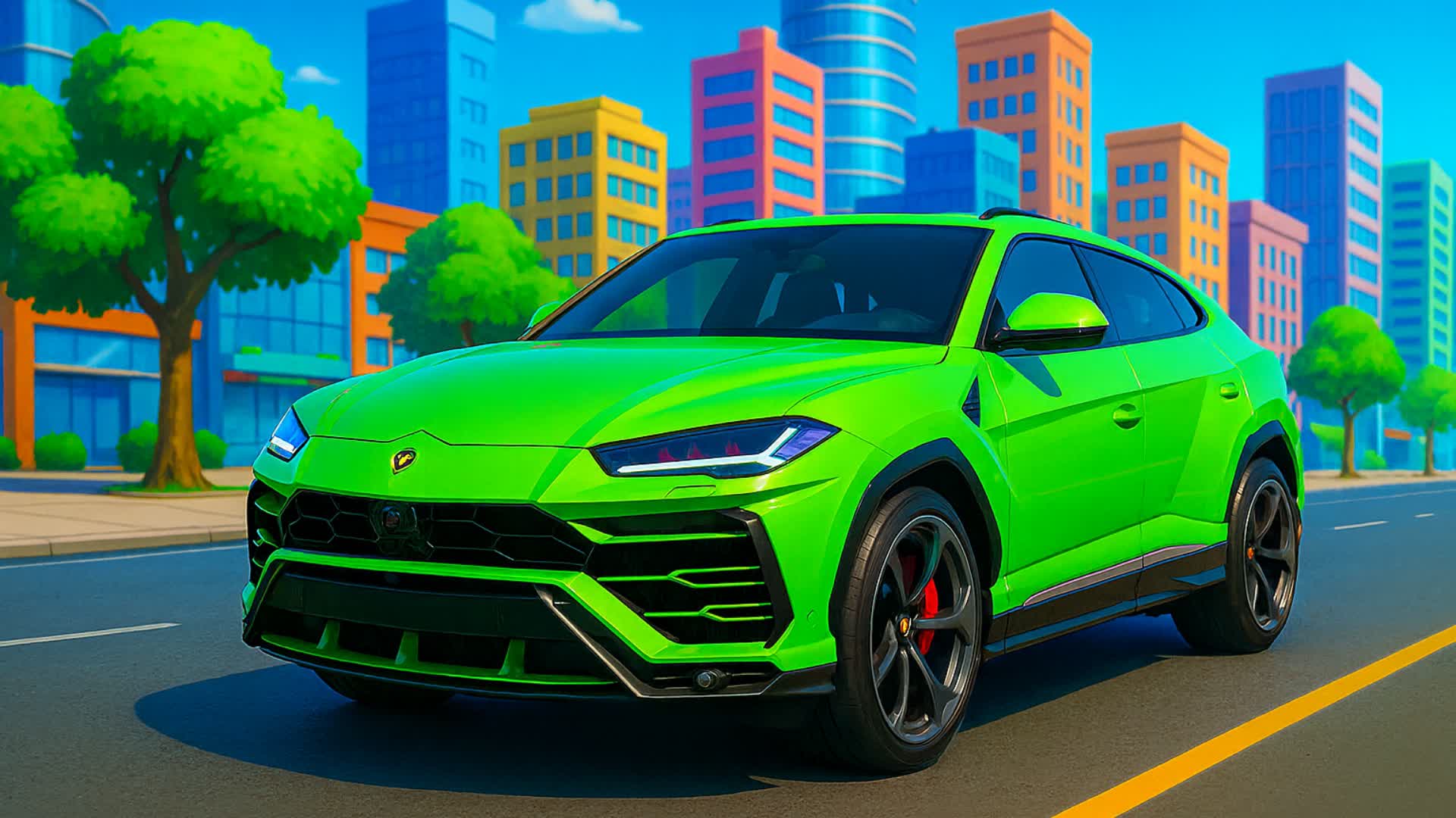 🚔CENTRAL DRIVE🎯 — Fortnite Creative map