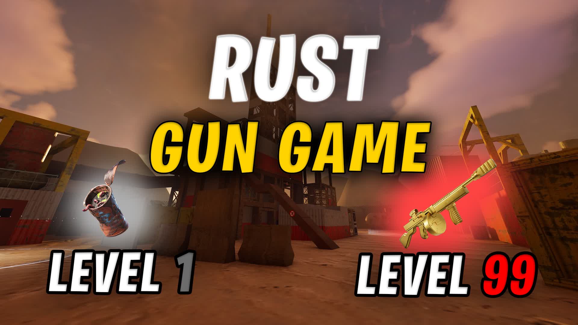 ποΈ Rust: Gun Game β Fortnite Creative map